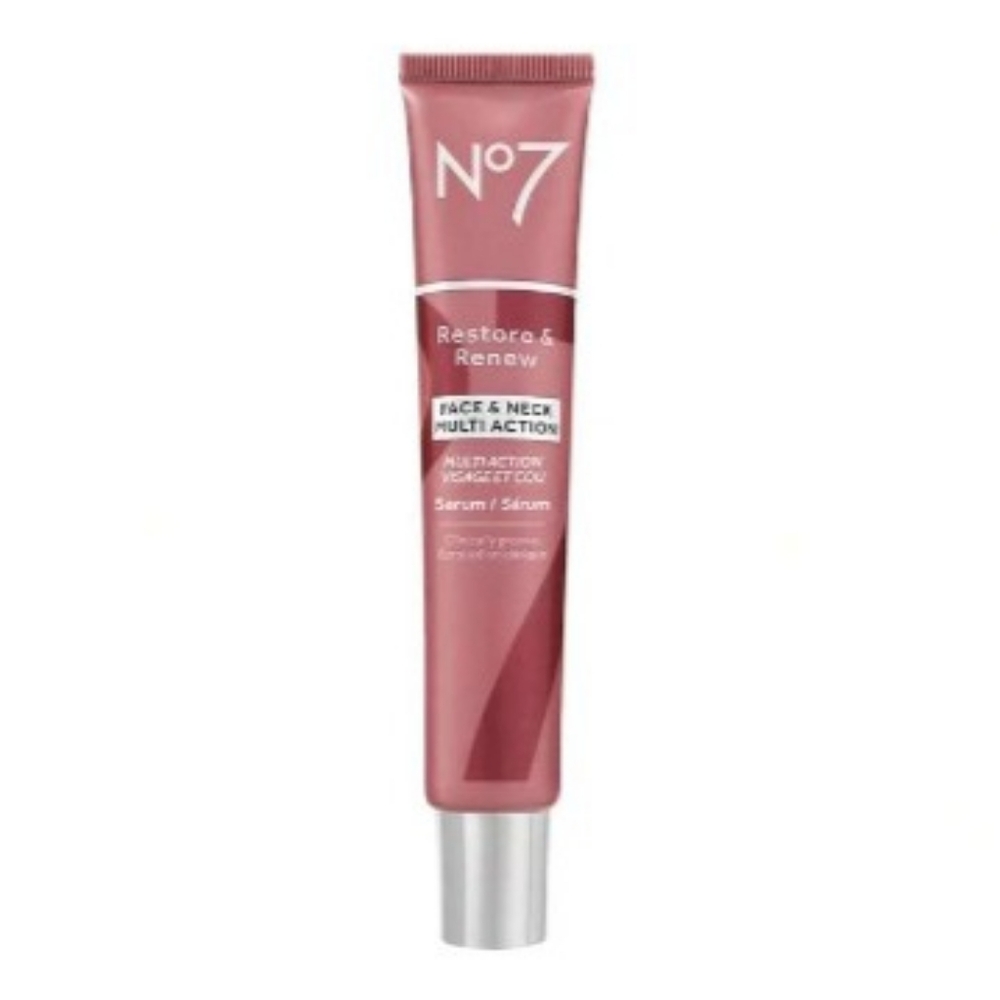No7 Restore & Renew Face & Neck Multi-Action Serum